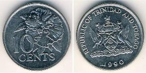 10 Cent Trinidad and Tobago Copper/Nickel 