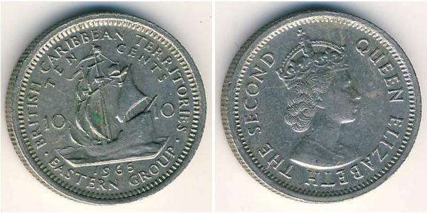 10 Cent  Copper/Nickel Elizabeth II (1926-2022)