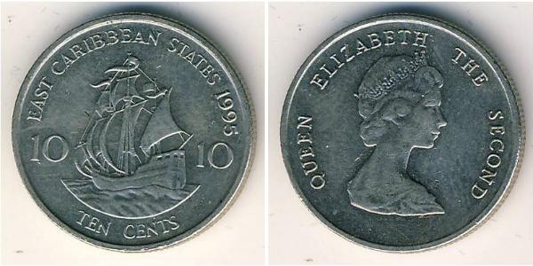 10 Cent  Copper/Nickel Elizabeth II (1926-2022)