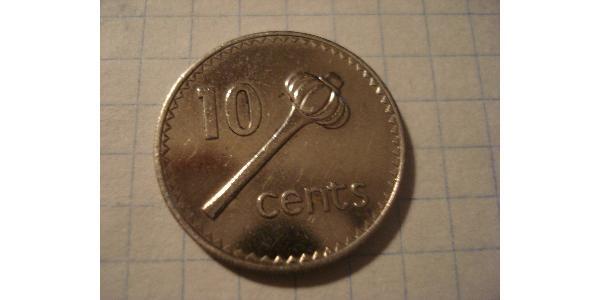10 Cent Fidji Cuivre/Nickel 