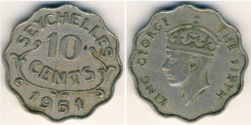 10 Cent Seychelles Cuivre/Nickel 