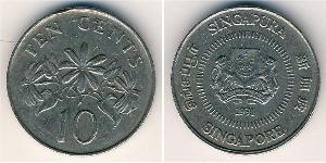 10 Cent Singapour Cuivre/Nickel 