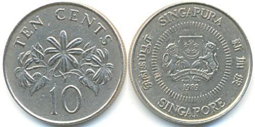 10 Cent Singapour Cuivre/Nickel 