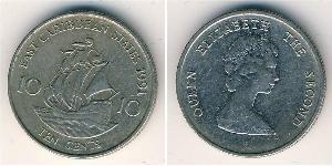 10 Cent  Cuivre/Nickel Elizabeth II (1926-2022)