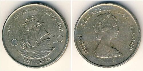 10 Cent  Cuivre/Nickel Elizabeth II (1926-2022)