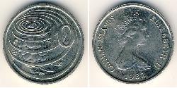 10 Cent Îles Caïmans Cuivre/Nickel 