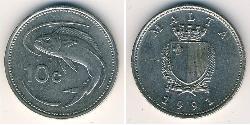 10 Cent Malta Kupfer/Nickel 