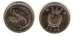 10 Cent Malta Kupfer/Nickel 