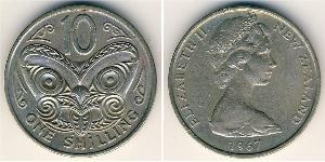 10 Cent Neuseeland Kupfer/Nickel 