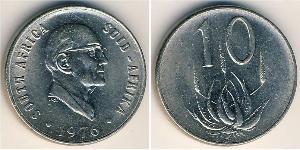 10 Cent Südafrika Kupfer/Nickel 