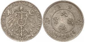 10 Cent Volksrepublik China Kupfer/Nickel 
