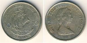 10 Cent  Kupfer/Nickel Elizabeth II (1926-2022)