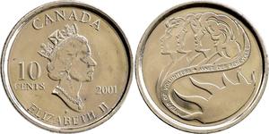 10 Cent Canada Nickel Elizabeth II (1926-2022)