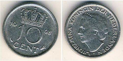 10 Cent Royaume des Pays-Bas (1815 - ) Nickel 