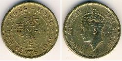 10 Cent Hong Kong Níquel 