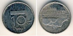10 Cent Reino de los Países Bajos (1815 - ) Níquel 