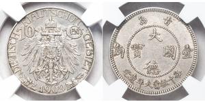 10 Cent República Popular China Níquel/Cobre 