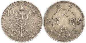 10 Cent República Popular China Níquel/Cobre 