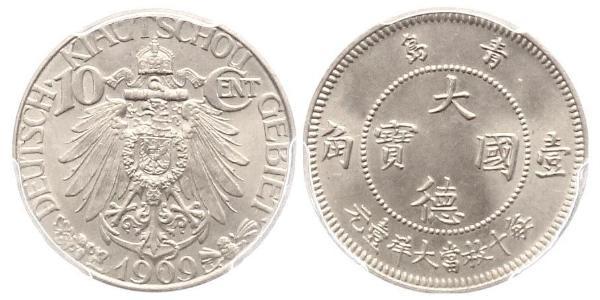 10 Cent República Popular China Níquel/Cobre 