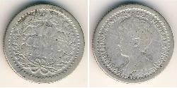 10 Cent Reino de los Países Bajos (1815 - ) Plata 