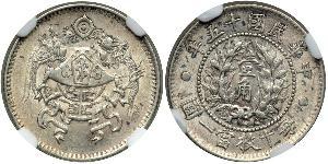 10 Cent República Popular China Plata 