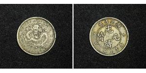 10 Cent República Popular China Plata 