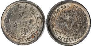 10 Cent República Popular China Plata 
