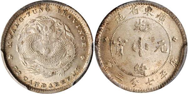 10 Cent República Popular China Plata 