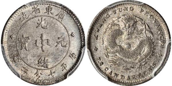 10 Cent República Popular China Plata 