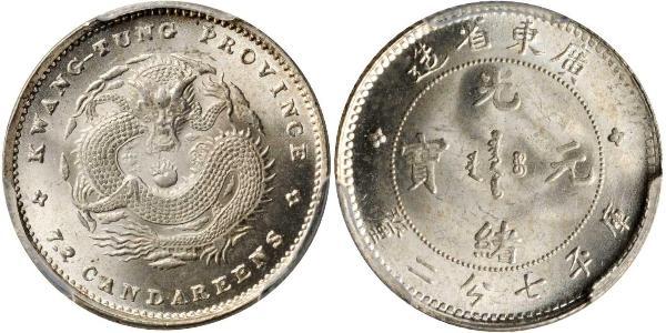 10 Cent República Popular China Plata 