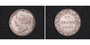 10 Cent Terranova y Labrador Plata Victoria (1819 - 1901)