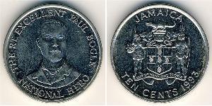 10 Cent Giamaica (1962 - ) Rame/Nichel 