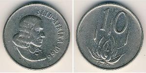 10 Cent Sudafrica Rame/Nichel 