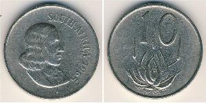 10 Cent Sudafrica Rame/Nichel 