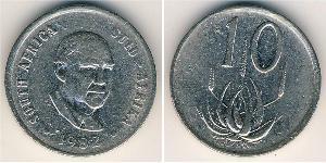 10 Cent Sudafrica Rame/Nichel 