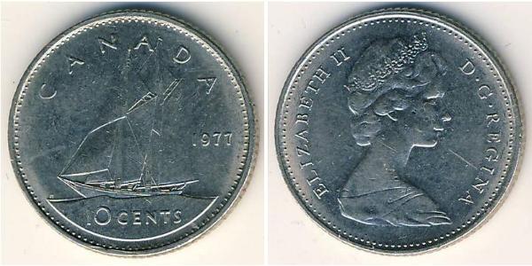 10 Cent Kanada Silber Elizabeth II (1926-2022)