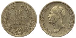 10 Cent Königreich der Niederlande (1815 - ) Silber 