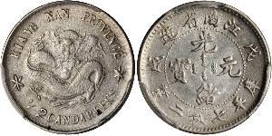 10 Cent Volksrepublik China Silber 