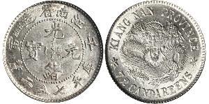 10 Cent Volksrepublik China Silber 