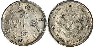 10 Cent Volksrepublik China Silber 