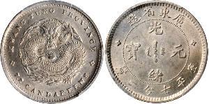 10 Cent Volksrepublik China Silber 