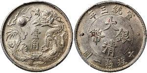 10 Cent Volksrepublik China Silber 