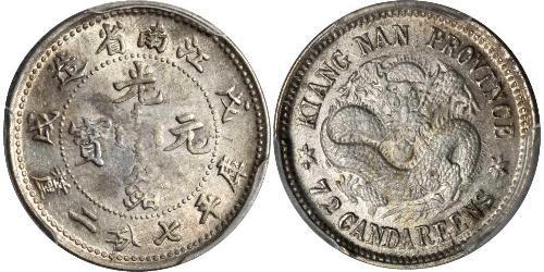 10 Cent Volksrepublik China Silber 