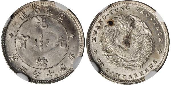 10 Cent Volksrepublik China Silber 