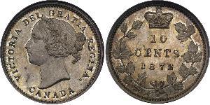 10 Cent Canada Silver Victoria (1819 - 1901)