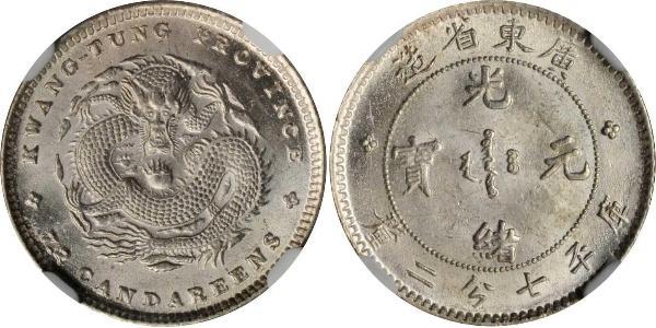 10 Cent China Silver 