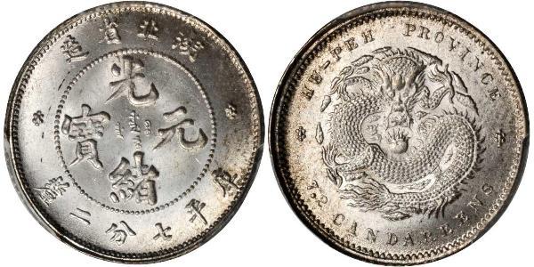 10 Cent China Silver 