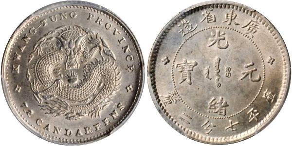 10 Cent China Silver 