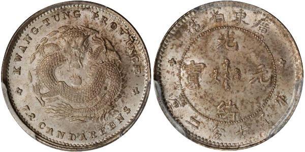 10 Cent China Silver 