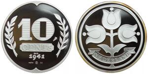10 Cent Royaume des Pays-Bas (1815 - ) Zinc 